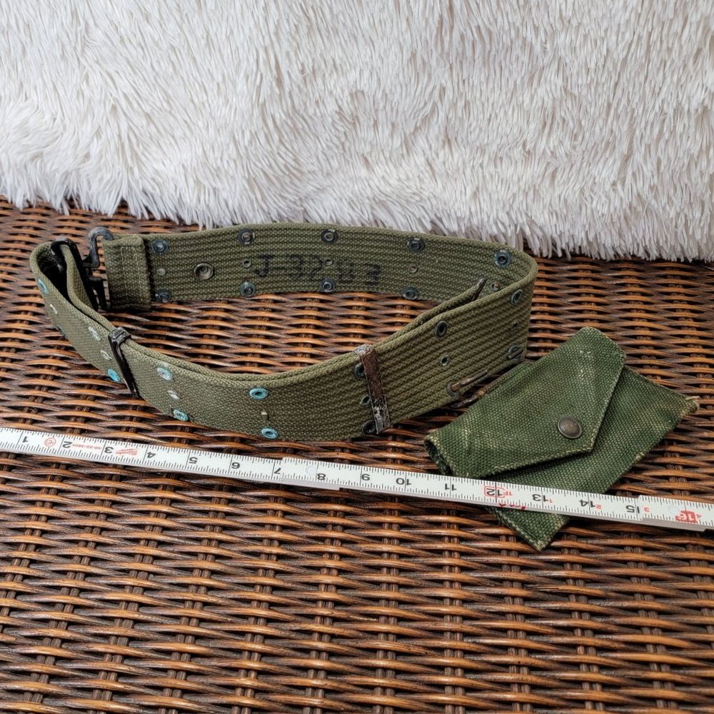 Army Green Tactical Waist Belt - Picture 2 of 4